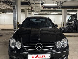 2007 Mercedes-Benz CLK-Класс 350 II (W209) Рестайлинг, чёрный, 790000 рублей, вид 2
