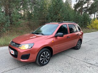2013 Lada (ВАЗ) Kalina II, оранжевый, 395000 рублей, вид 1
