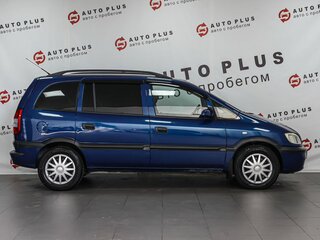 2005 Opel Zafira A Рестайлинг, синий, 399000 рублей, вид 5