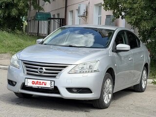 2014 Nissan Sentra VII (B17), серебристый, 1030000 рублей, вид 2