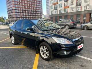 2009 Ford Focus II Рестайлинг, чёрный, 430000 рублей, вид 1