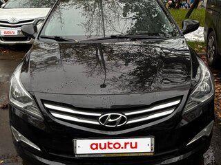 2014 Hyundai Solaris I Рестайлинг, чёрный, 1000050 рублей, вид 3