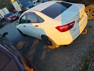 2016 Lada (ВАЗ) Vesta I, белый, 550000 рублей, вид 3