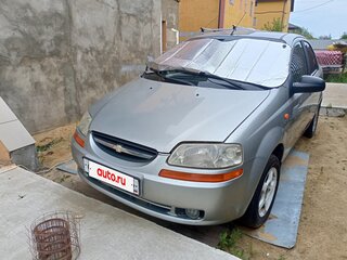 2004 Chevrolet Aveo I, серебристый, 185000 рублей, вид 3