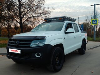 2011 Volkswagen Amarok I, белый, 1600000 рублей, вид 4