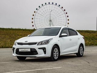 2019 Kia Rio IV, белый, 1550000 рублей, вид 1
