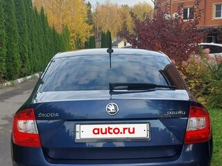 2017 Skoda Rapid I, синий, 1300000 рублей, вид 4