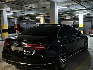 2014 Audi A8 Long III (D4) Рестайлинг, чёрный, 3000000 рублей, вид 4