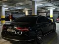 2014 Audi A8 Long III (D4) Рестайлинг, чёрный - вид 3