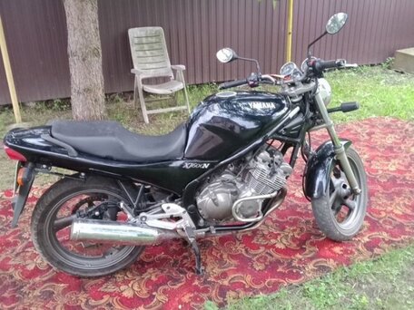 1995 Yamaha XJ600, чёрный, 210000 рублей, вид 3