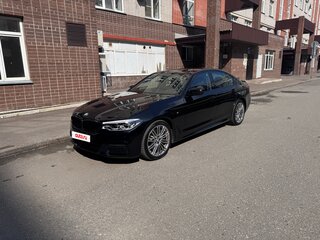 2019 BMW 5 серии 530d xDrive VII (G30/G31/G38), чёрный, 4500000 рублей, вид 2