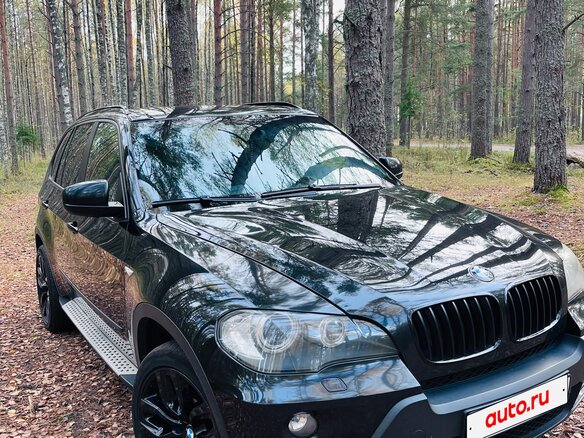 2008 BMW X5 30d II (E70), чёрный, 2000000 рублей - вид 5