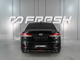 2017 Hyundai Sonata VII (LF) Рестайлинг, чёрный, 1749000 рублей, вид 4