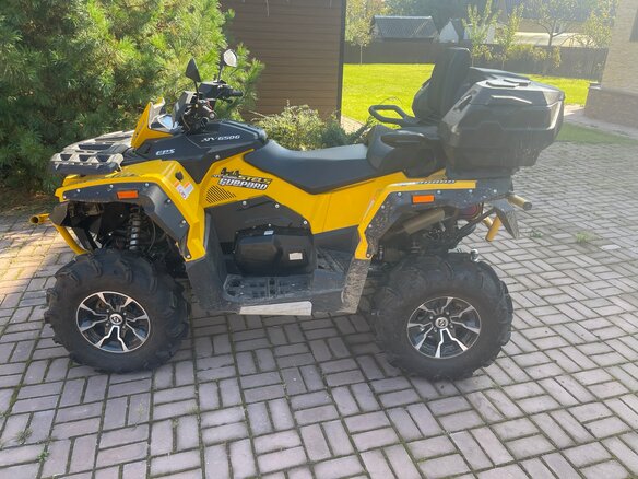 2021 Stels ATV-650 Guepard ST, жёлтый, 820000 рублей
