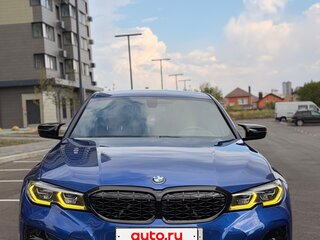 2019 BMW 3 серии 330i xDrive VII (G2x), синий, 3650000 рублей, вид 2