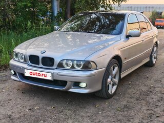 2003 BMW 5 серии 525i IV (E39) Рестайлинг, серебристый, 700000 рублей, вид 1