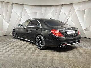 2014 Mercedes-Benz S-Класс AMG 63 AMG Long III (W222, C217), чёрный, 3949000 рублей, вид 4