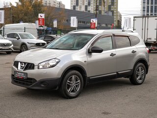 2010 Nissan Qashqai+2 I Рестайлинг, серебристый, 899000 рублей, вид 2