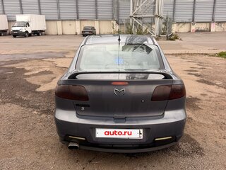 2008 Mazda 3 5-speed I (BK) Рестайлинг, серый, 470000 рублей, вид 3