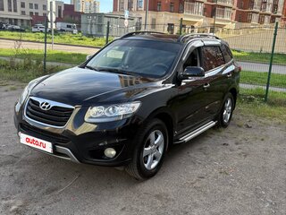 2011 Hyundai Santa Fe II Рестайлинг, чёрный, 1380000 рублей, вид 2