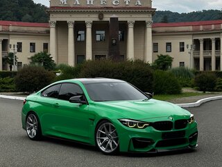 2018 BMW M4 Competition Package F82/F83 Рестайлинг, зелёный, 5750000 рублей, вид 2