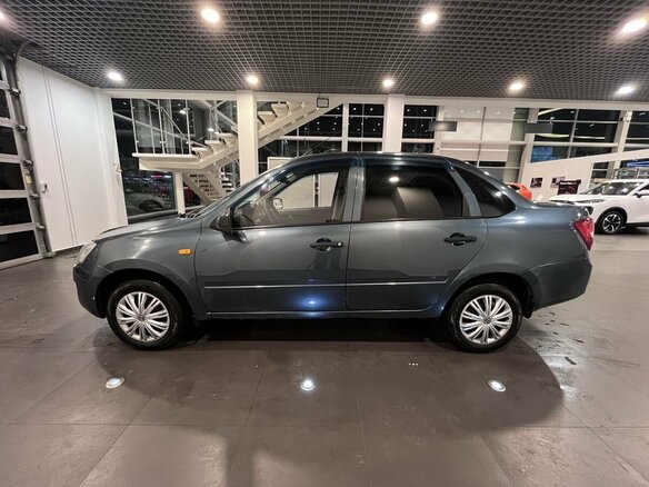 2014 Lada (ВАЗ) Granta I, серый, 318000 рублей - вид 5