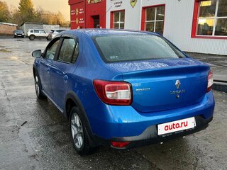 2019 Renault Logan Stepway II Рестайлинг, синий, 950000 рублей, вид 3