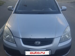 2009 Kia Rio II, серебристый, 380000 рублей, вид 1