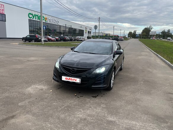 2012 Mazda 6 II (GH) Рестайлинг, чёрный, 770000 рублей - вид 1
