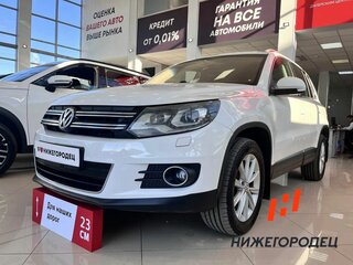 2012 Volkswagen Tiguan I Рестайлинг, белый, 1279000 рублей, вид 1