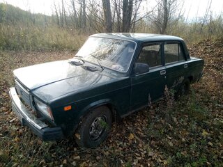 2006 Lada (ВАЗ) 2107, зелёный, 150000 рублей, вид 2