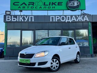 2011 Skoda Fabia II Рестайлинг, белый, 469000 рублей, вид 2