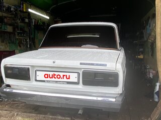 1998 Lada (ВАЗ) 2107, белый, 180000 рублей, вид 3