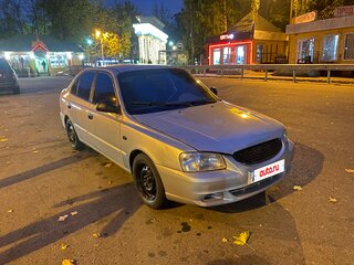 2003 Hyundai Accent ТагАЗ II, серебристый, 240000 рублей, вид 3