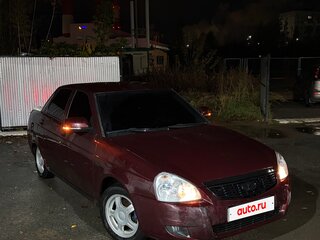 2008 Lada (ВАЗ) Priora I, пурпурный, 185000 рублей, вид 2