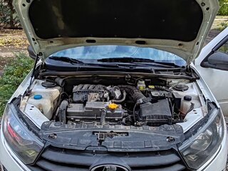 2019 Lada (ВАЗ) Granta I Рестайлинг, белый, 600000 рублей, вид 4
