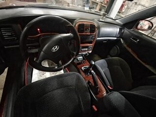 2007 Hyundai Sonata ТагАЗ IV (EF) Рестайлинг, красный, 490000 рублей, вид 3