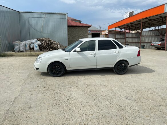 2014 Lada (ВАЗ) Priora I Рестайлинг, белый, 375000 рублей - вид 5