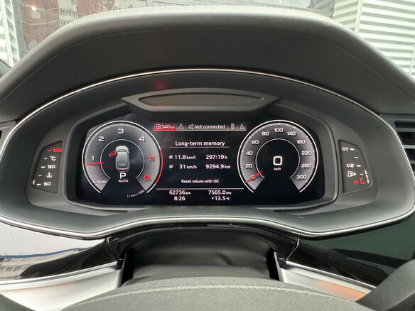 2020 Audi Q8 50 TDI I (4M), белый, 7990000 рублей - вид 15