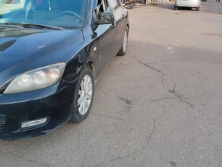 2006 Mazda 3 I (BK), чёрный, 185000 рублей, вид 3