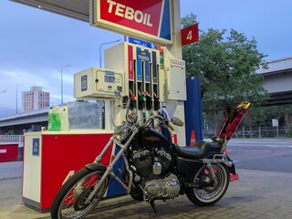2012 Harley-Davidson Sportster 1200, чёрный, 800000 рублей, вид 1