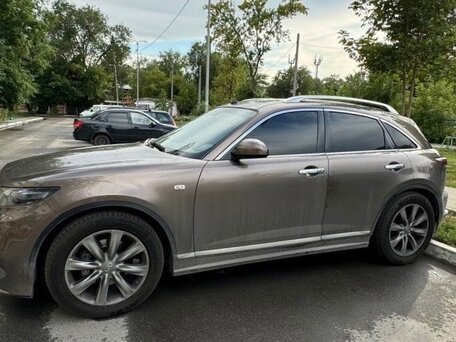 2007 Infiniti FX45 I (S50) Рестайлинг, коричневый, 1290000 рублей, вид 2