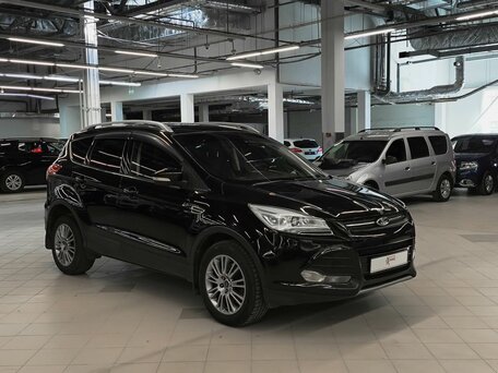 2013 Ford Kuga II, чёрный, 869000 рублей, вид 2