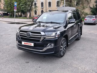 2018 Toyota Land Cruiser 200 Series Рестайлинг 2, чёрный, 6100000 рублей, вид 1