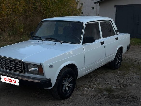2008 Lada (ВАЗ) 2107, белый - вид 7