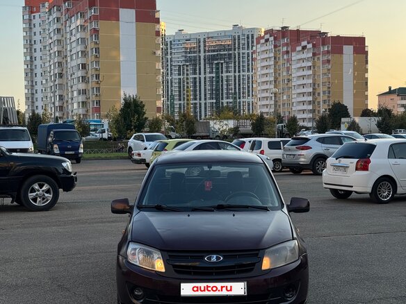 2012 Lada (ВАЗ) Granta I, пурпурный, 250000 рублей - вид 13