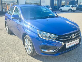 2025 Lada (ВАЗ) Vesta I Рестайлинг (NG), синий, 1495000 рублей, вид 2