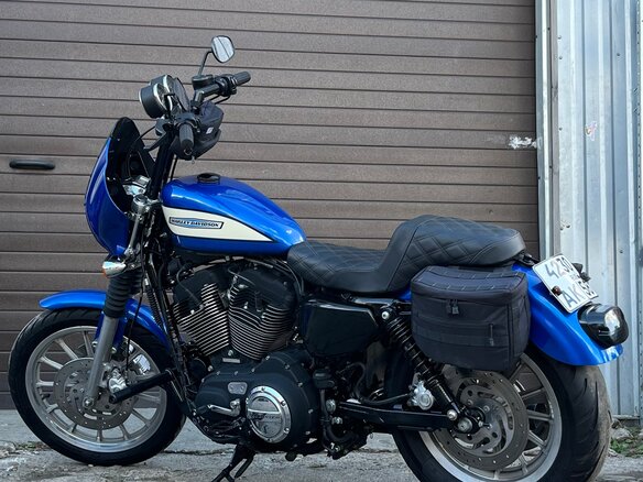 2007 Harley-Davidson Sportster 1200, синий, 650000 рублей - вид 8
