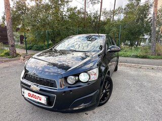 2013 Chevrolet Aveo II, чёрный, 799000 рублей, вид 3