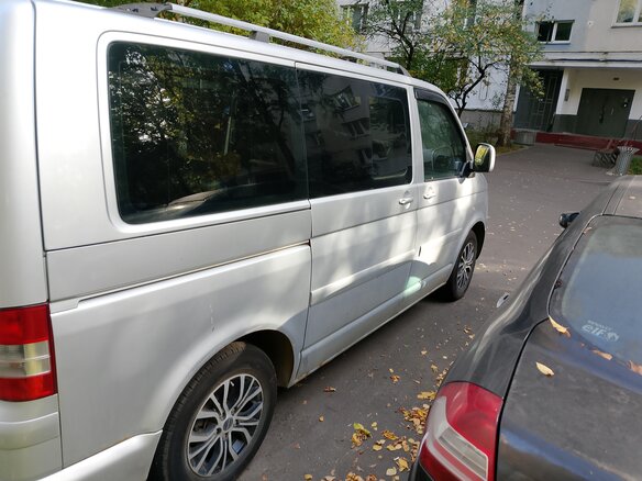 2007 Volkswagen Multivan T5, серебристый - вид 6